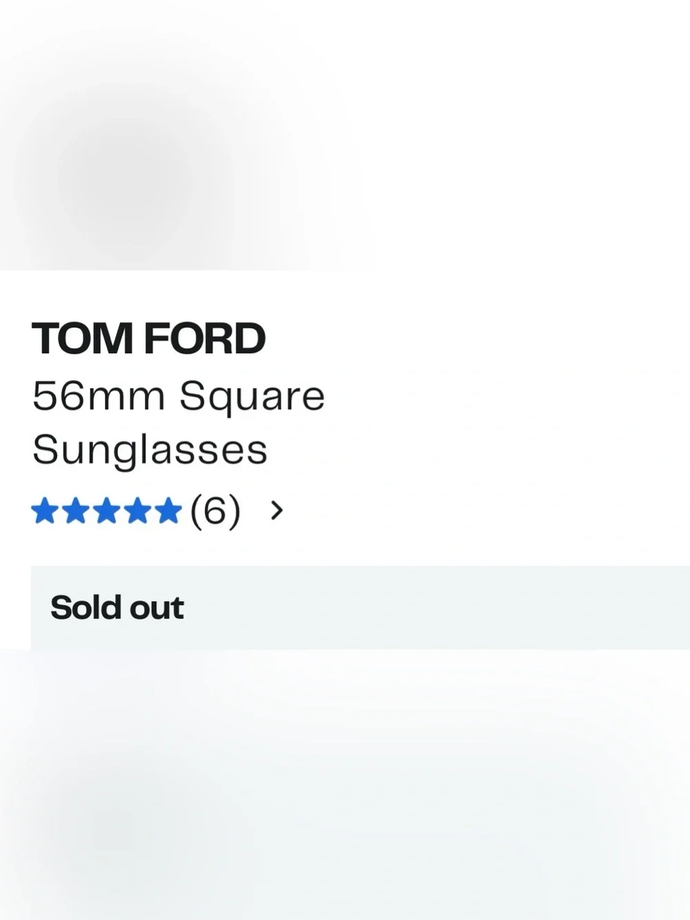 Tom Ford 56mm Square Sunglasses Color: Havana / Green